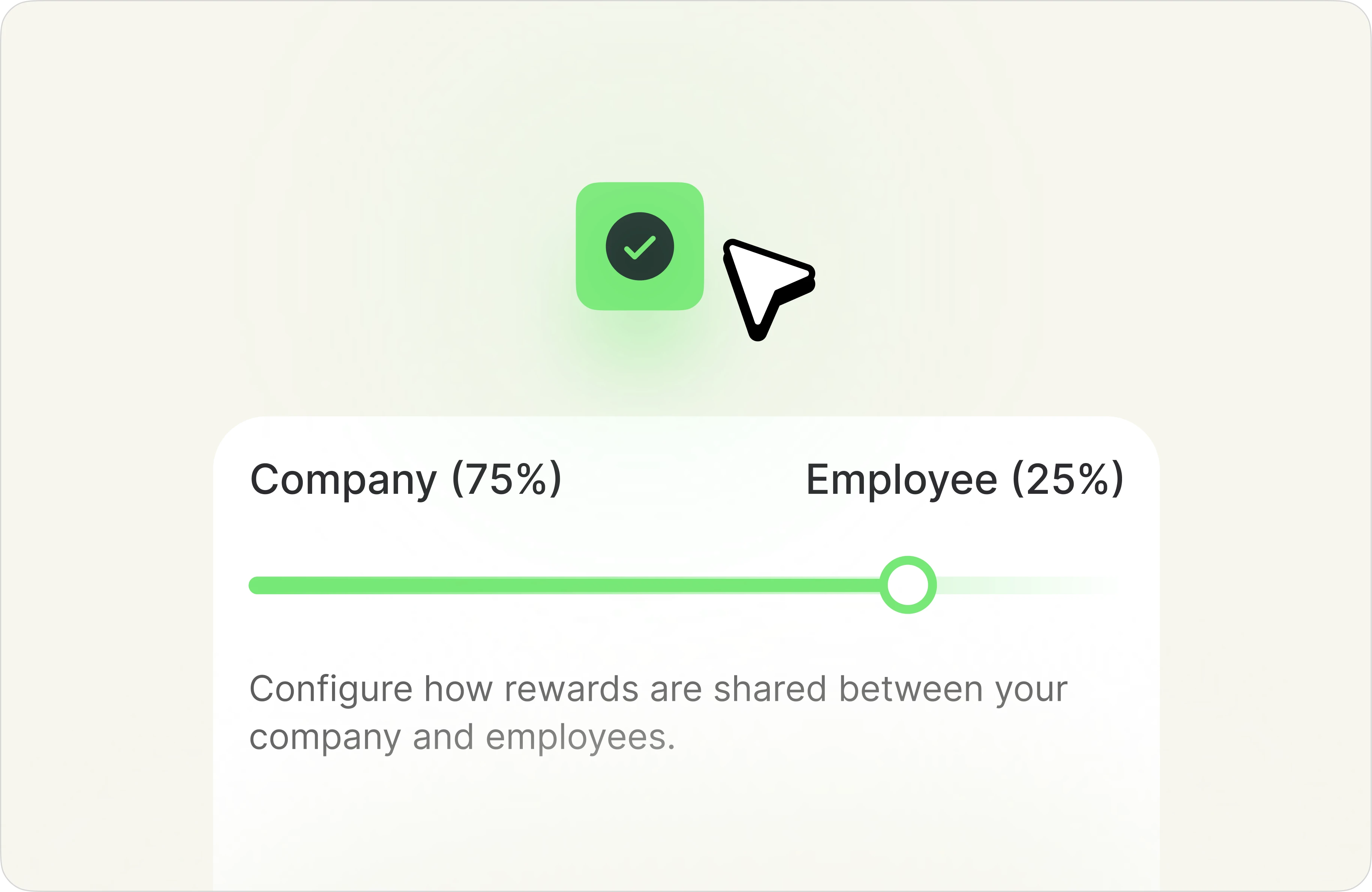 You control how rewards are allocated_card